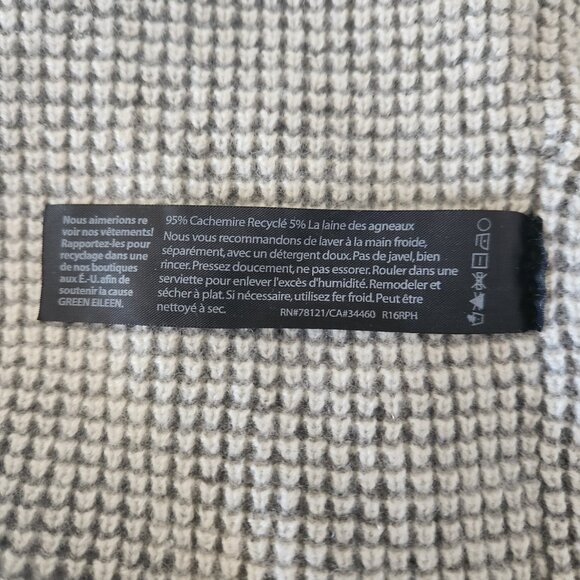 New Eileen Fisher Open Cardigan in size M Cashmere - Picture 4 of 5
